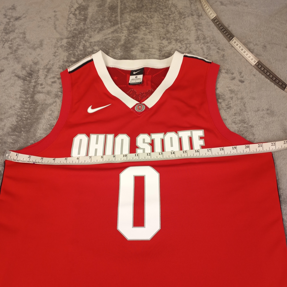 Nike Men's Ohio State Scarlet Basketball Jersey Size Medium - Picture 13 of 16
